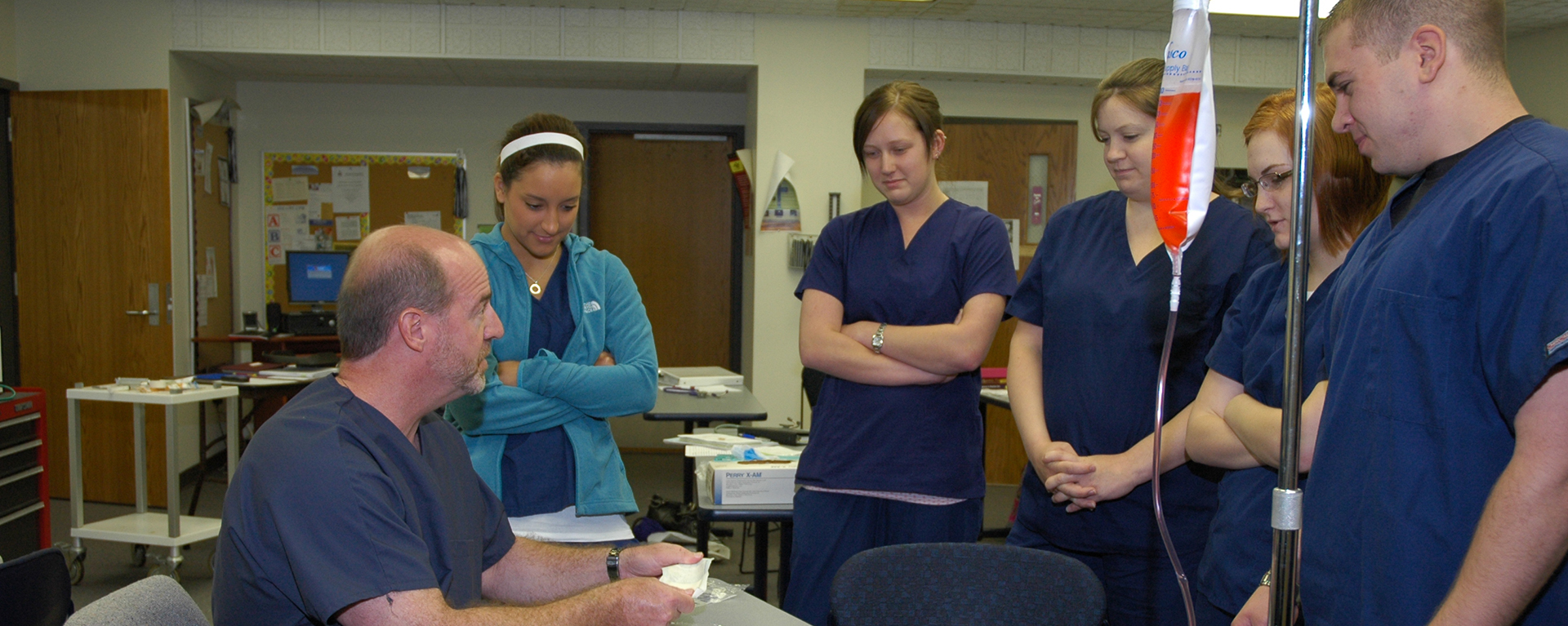 School of Nursing students